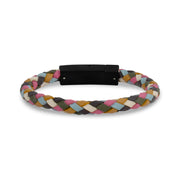 Multicolored Boho Leather Bracelet | 6MM - 男式精钢皮革手链 - The Steel Shop