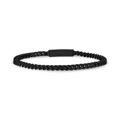 3mm Thin Franco Link Bracelet - Mens Steel Bracelets - The Steel Shop